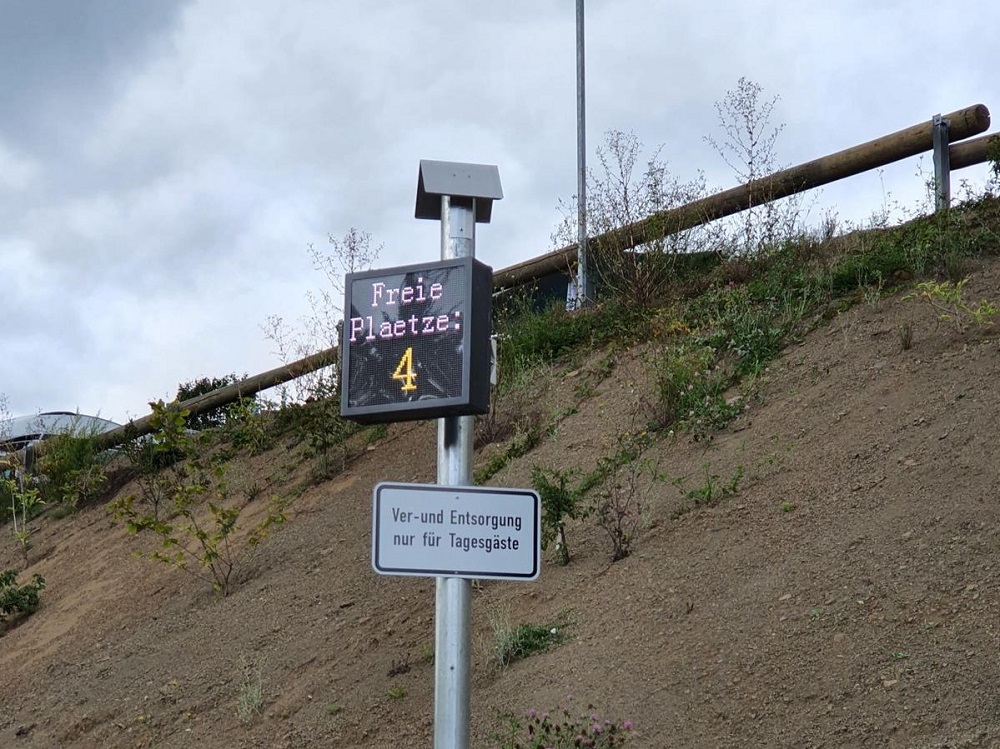 Wohnmobilpark Vulkaneifel Einfahrt